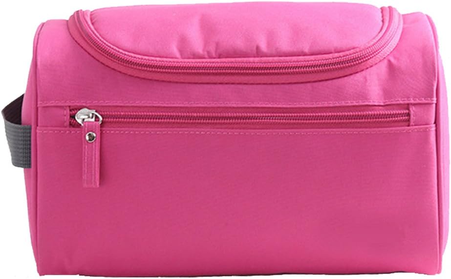 Ubagoo Toiletry Bag Hanging Travel Overnight Toilet Wash Bag Makeup Shaving Bag Dopp Kit for Men's Or Ladies(Red)