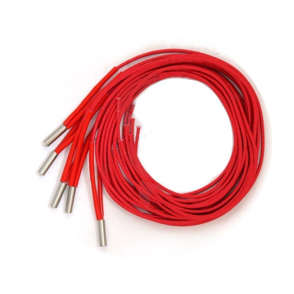 Amazon Com 24v 40w 6x20 Heater Cartridge Cable For Makerbot Ctc Anet Prusa Reprap 3d Printer Hot End Parts Pack Of 5 Industrial Scientific