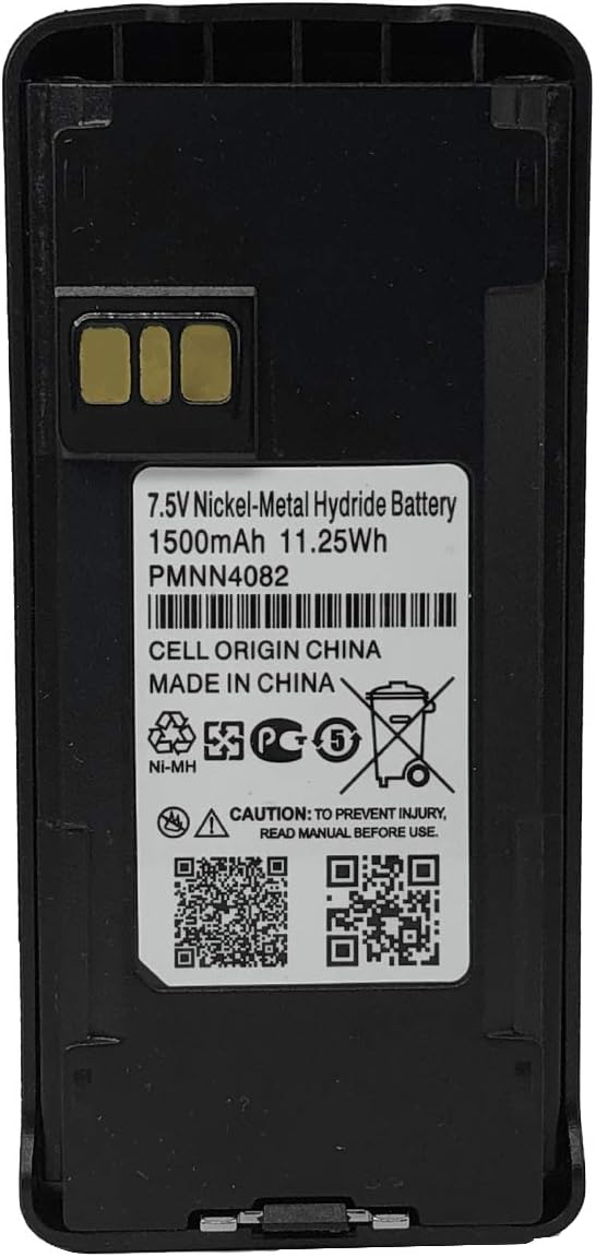 PMNN4082 Walkie Talkie Battery for Motorola CP185,EP350,P185,CP1600,CP477,CP476 Portable Radios: Home Audio & Theater