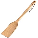 MAGNAWARE Extra Long Wooden Spatula - 18-inch Heavy
