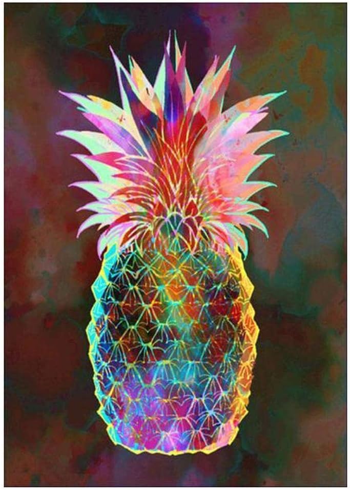 Jigsaw Puzzle 1500 Piece Colored Pineapple Decorative Paintings