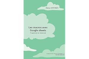 LES MACROS AVEC GOOGLE SHEETS: Programmer en Javascript (Formation professionnelle t. 18) (French Edition)