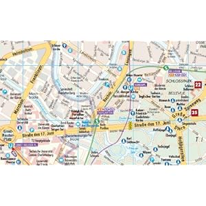 Laminated Berlin Map by Borch (English Edition)