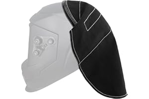 LVOERTUIG Welding Helmet Cover, Helmet Extended Cover with Press Fit Seal, Full Protection Welding Hood Accessories Welding Head Cover for Most Welding Helmets,Welding Helmet Accessories