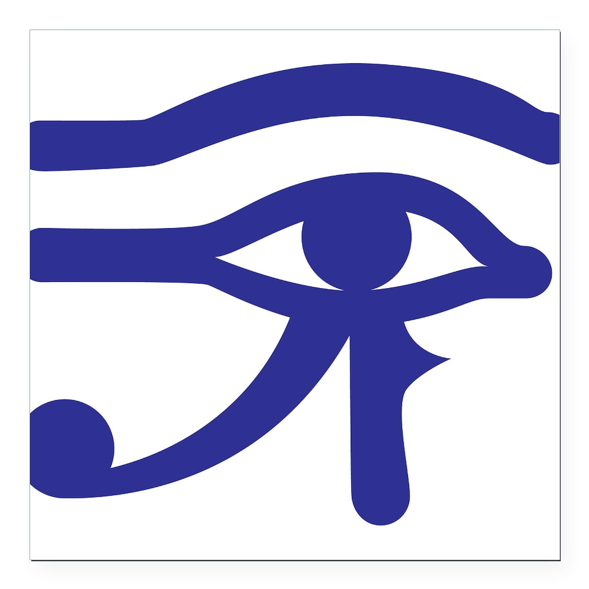 CafePress Eye of Horus Square Car Magnet 3 X 3