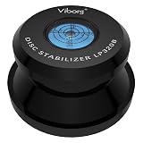 Viborg LP320B Record Weight Turntable Disc Stabilizer 77x41mm 11.3oz Aluminum LP Phono Record Puck Turntable Level for Vinyl Record Player, Turntables, Phonograph