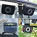 Solar Powered Car Window Windshield Auto Air Vent Cooling Cool Fan Auto Ventilator Cooler System