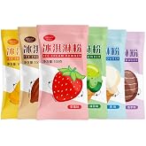 Ice Cream Mix, Kits for Home Ice Cream Makers (Pack of 6) | Ready in 30 Minutes. Each package 3.5 Ounces, Six Flavors Good Gifts for Christmas Halloween Birthday Party