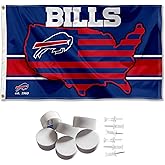 Buffalo Bills USA Country Banner and Tapestry Wall Tack Pads