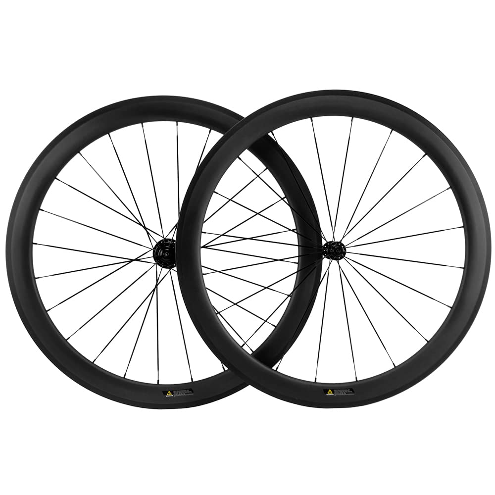 Jeu De Roues Carbone 700C Pour Vélo Route - Jantes 38/50/60/88mm, Frein Disque, Clincher