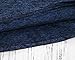 Womens Long Sleeve Cowl Neck Casual Loose Tunic Pullover Sweatshirt Lightweight Blouse Tops with Pockets Blue XL 16 18