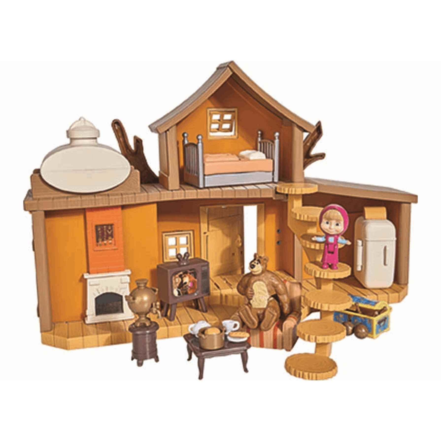 Simba 109301032 Masha and the Bear Large Bear House Play Set โ image 1