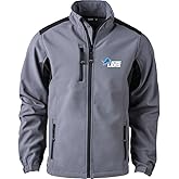 dunbrooke Men's Navy Chicago Bears Softshell Fleece Full-Zip Jacket