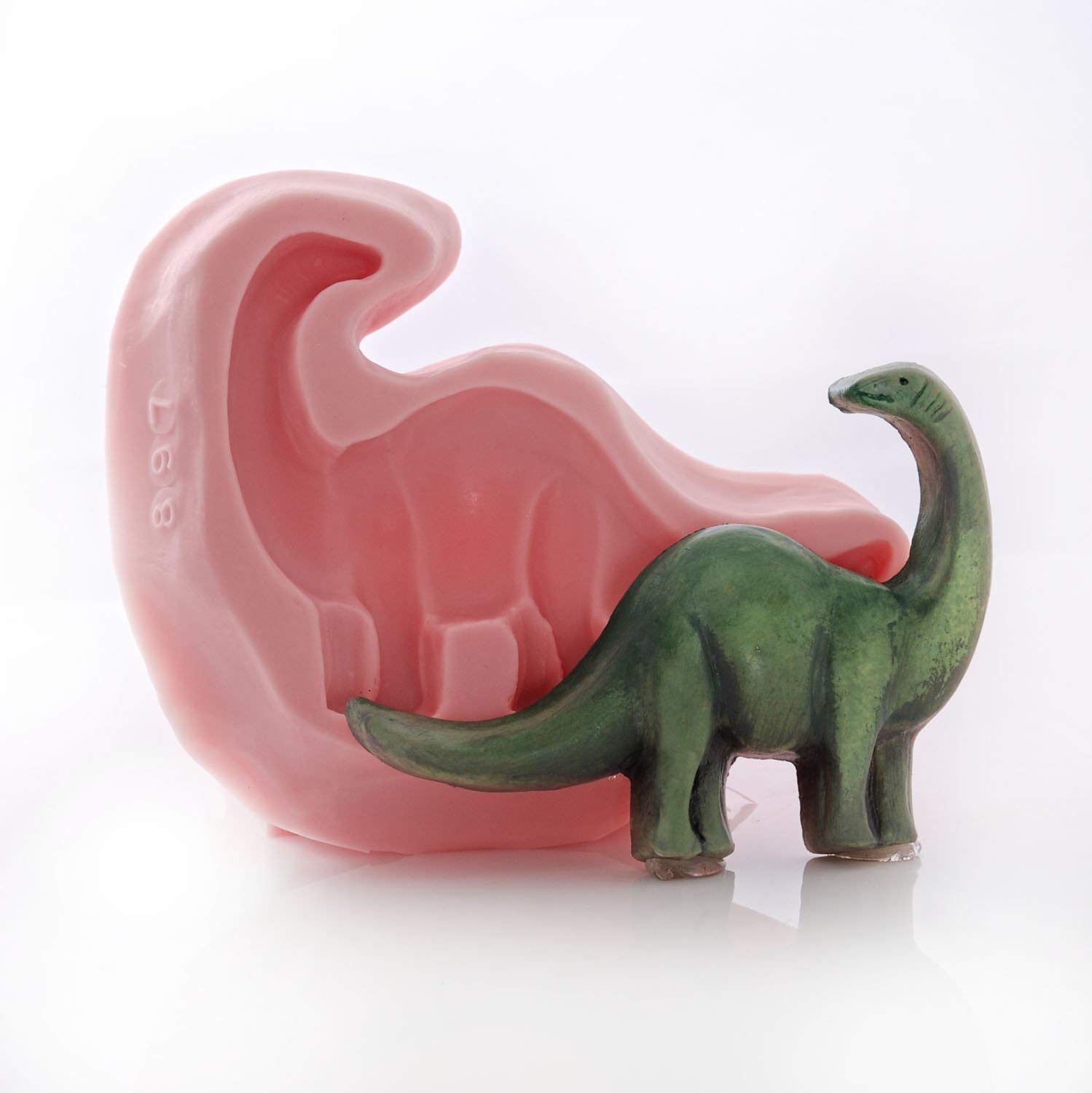 Dinosaur Silicone Mold Fondant Chocolate Candy Craft Soap