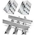 GGC Flavorizer Bars and Heat Deflectors for Weber Genesis 300 Series Genesis E310 E320 E330 S310 S320 S330 EP-310 EP-320 EP-330, Porcelain-enameled Flavor Bar Replacement for Weber 7620 7621
