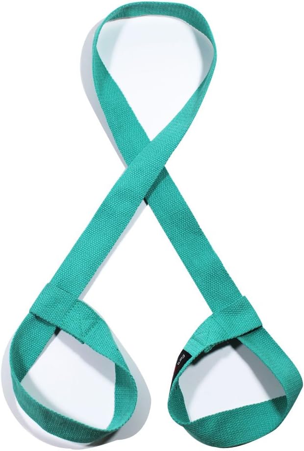 EUROSPORTS Adjustable Cotton Yoga Mat Carry Strap Sling,Soft,Durable