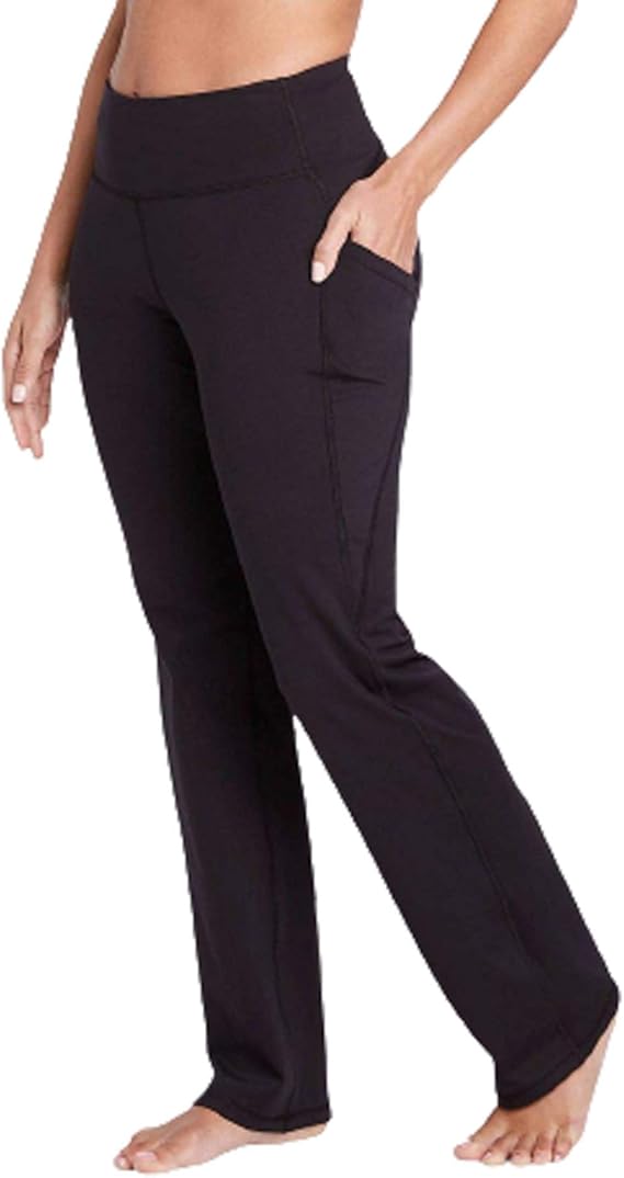 Women's Contour Curvy HighWaisted Straight Leg Moisture Wicking Pants