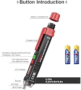 Kaiweets HT100 Voltage Tester Dual Range 12-1000V NCV Pen Tester view 7
