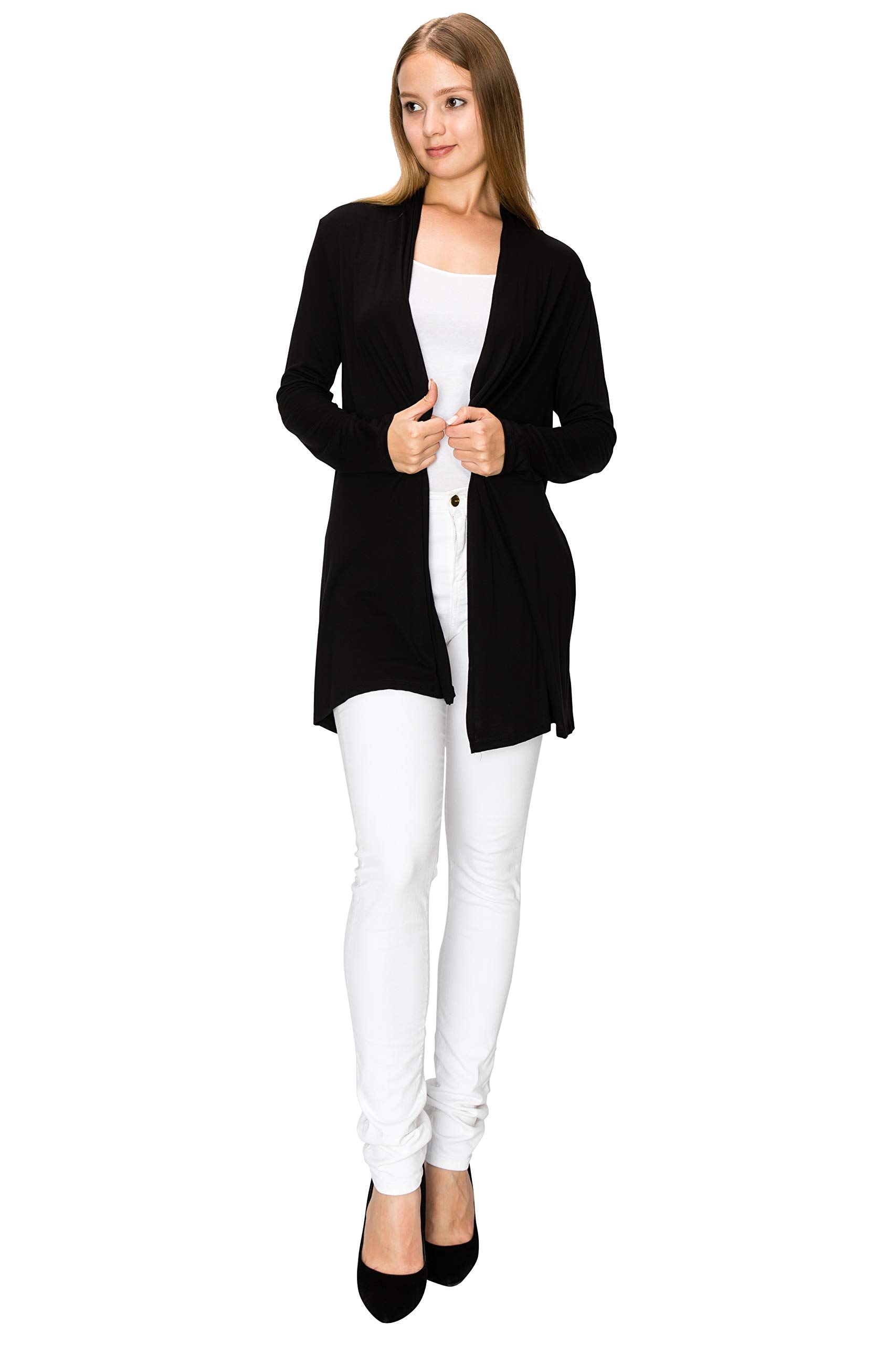 Open front wrap cardigan dress size classic cardigan sweaters for women