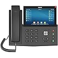 Fanvil X7 Enterprise VoIP Phone, 7-Inch Color Touch Screen, 20 SIP Lines, Power Adapter Not Included