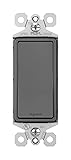 Legrand radiant TM873BKCC10 15 Amp Rocker Wall