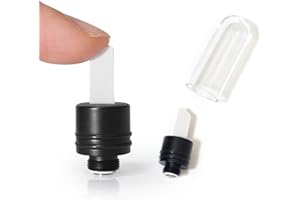 PYNOGEEZ Ceramic heating head, fast heating suitable for 510 interface, suitable for cutting wax and sticking oil, etc (Black)