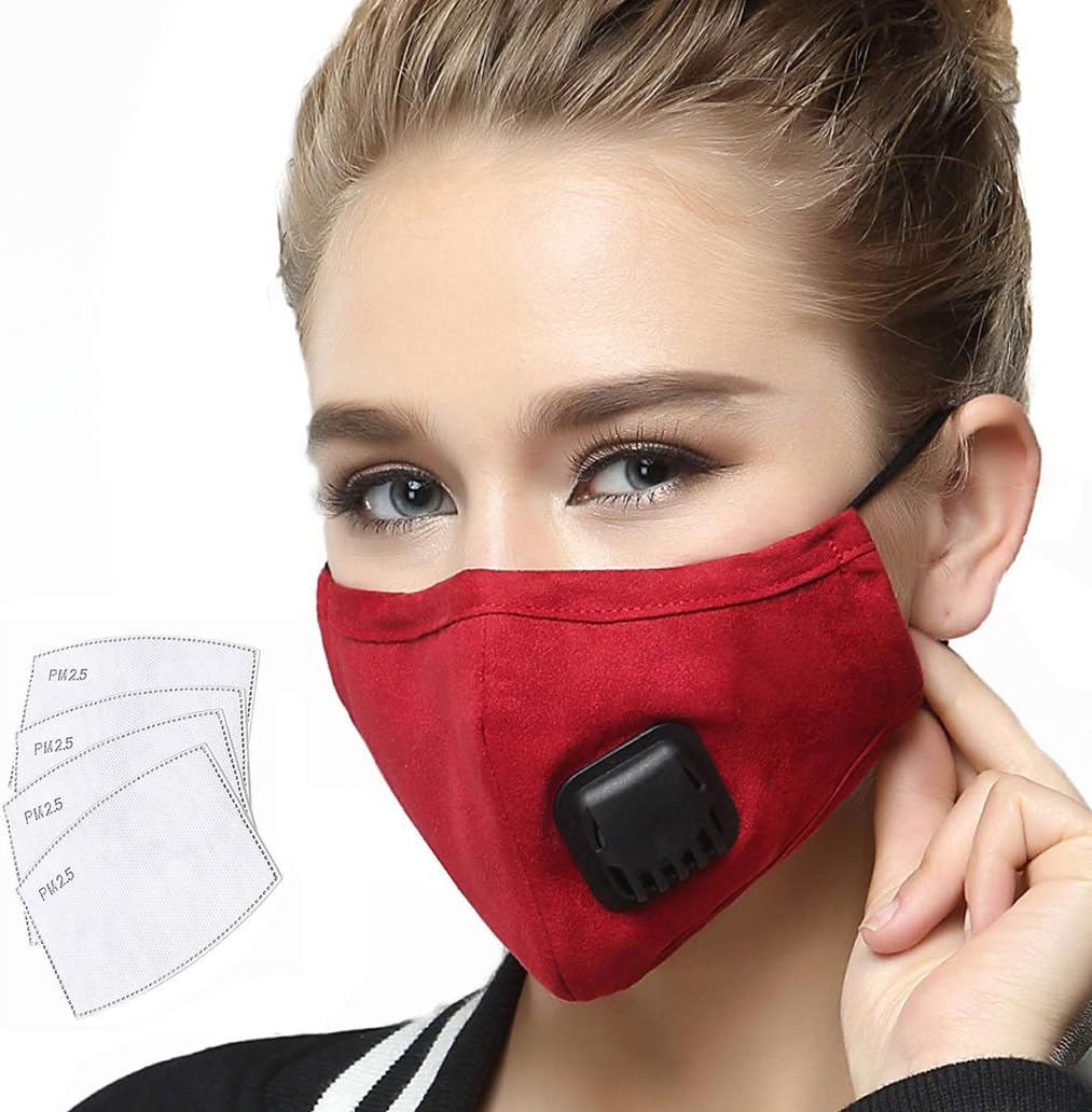 Lyanty Men Women Face Mask Outdoor Protection Dust Prevention Cotton Mouth Mask