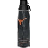 Tervis Venture Water Bottle Texas Longhorns - Full Speed Triple Insulated Tumbler Travel Cup Keeps Drinks Cold & Hot, 36oz, Stainless Steel