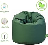 BeanLazy Child Size Bean Bag With Beans British Racing Green view 5