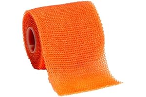 3M Scotchcast 82002W Plus Casting Tape, Bright Orange 2" x 4 Yard (Pack of 10)