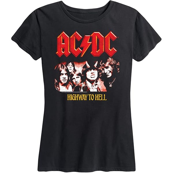 HYBRID APPAREL - ACDC - Thunderstruck - Women's Short Sleeve