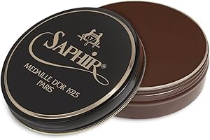 SAPHIR Medaille d’Or Pate De Luxe - Natural Wax Shoe Polish for Leather Shining
