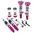 Godspeed MSS0129 MonoSS Coilover Lowering Kit, Fully Adjustable, Ride Height, Spring Tension And 16 Click Damping, compatible with Honda Civic Coupe/Sedan Non-Si (FC) 2016-21
