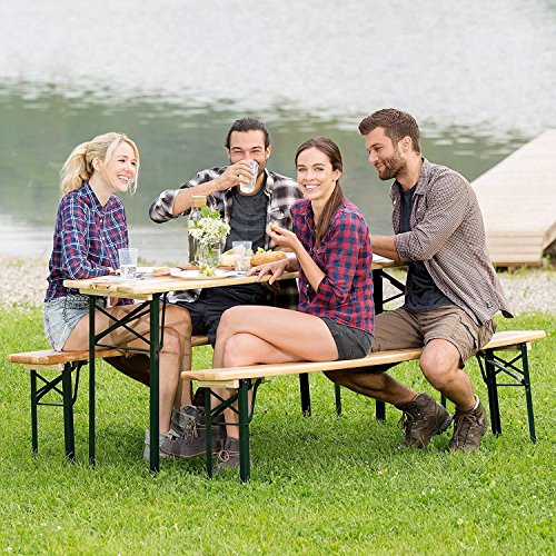 Giantex-70-3-Piece-Portable-Folding-Picnic-Beer-Table-with-Seating-Set-Wooden-Top-Picnic-Table-for-Patio-Outdoor-Activities-Garden-Use-30-Table-Height