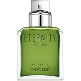 Calvin Klein Eternity Eau de Parfum – Woody Men's Cologne – With Notes of Sage, Cypress & Suede Accord – Long Lasting Fragrance