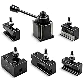 Aspaton 6PCS OXA 250-000 Lathe Quick Change Tool Post Set | 250-00, 250-002, 250-004, 250-007, 250-010, Compatible with 6" - 8" Lathe Swing