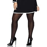 Hanes Curves Women's Control Top, Sheer Toe, Silky Opaque, Wicking Cool Comfort Plus Size Pantyhose