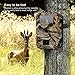 WOSPORTS Trail Camera, 2018 Upgraded 1080P 12MP Hunting Game Camera, Wildlife Camera with Upgraded 850nm IR LEDs Night Vision 65ft, 2.4''LCD IP54 for Home Security Wildlife Monitoring/Hunting