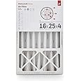 Honeywell Home 16x25x4 MERV 8, AC Furnace Air Filter, 1 PACK (CF408F1625-1PKAM)(Actual Dimensions: 15.63 x 24.75 x 4.38 in.) 