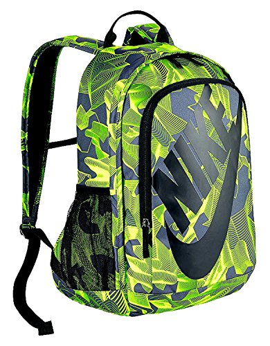 Nike Hayward Futura 2.0 Print Laptop Backpack STUDENT school bag Volt Black