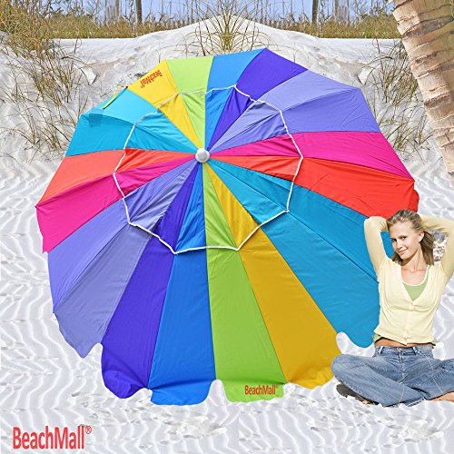 RIO BRANDS 7 ft Beach Ultimate Sun Umbrella