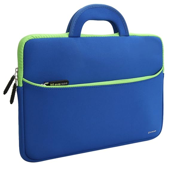 Laptophülle, Evecase Universal 13.3 Zoll Neopren Laptop Schutzhülle mit Vorderseitigem Zubehörfach für Notebook MacBook Ultra
