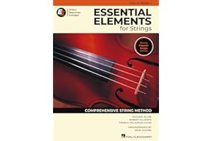 Essential Elements for Strings Violin Book 1 (2025 Edition) with EEi Online Resources | Updated Violin Method Book and Sheet Music for Students and Teachers | Comprehensive String Method Songbook