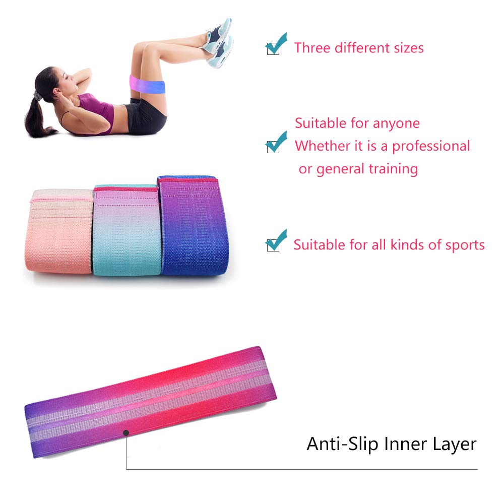 14 Fasce Elastiche Per Yoga E Sport - Colorate, Assorbisudore - Per Donne E Ragazze - Foto 7