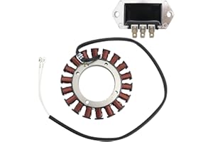 STABSOLI 15/20 Amp Magneto Stator & Voltage Regulator Rectifier for Kohler CH11-CH15 CH18-CH25 CH25S CV11-CV15 CV18-CV22 K161 K181 K482 K241 K532 K582 K301-K341 Replace 237878-S 54-755-09-S
