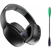 Skullcandy Crusher Evo - Auriculares inalámbricos Bluetooth con cable de carga USB-C adicional, graves multisensorios, aislam