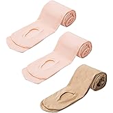 MANZI 1-3 Pairs Women's Girl's Dance Tights Convertible Transition Ballet Tights 40D