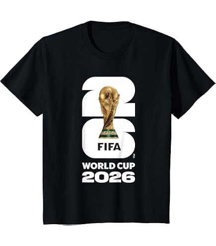 Amazon.com: Kids FIFA World CUP26 Miami Trophy Color T-Shirt