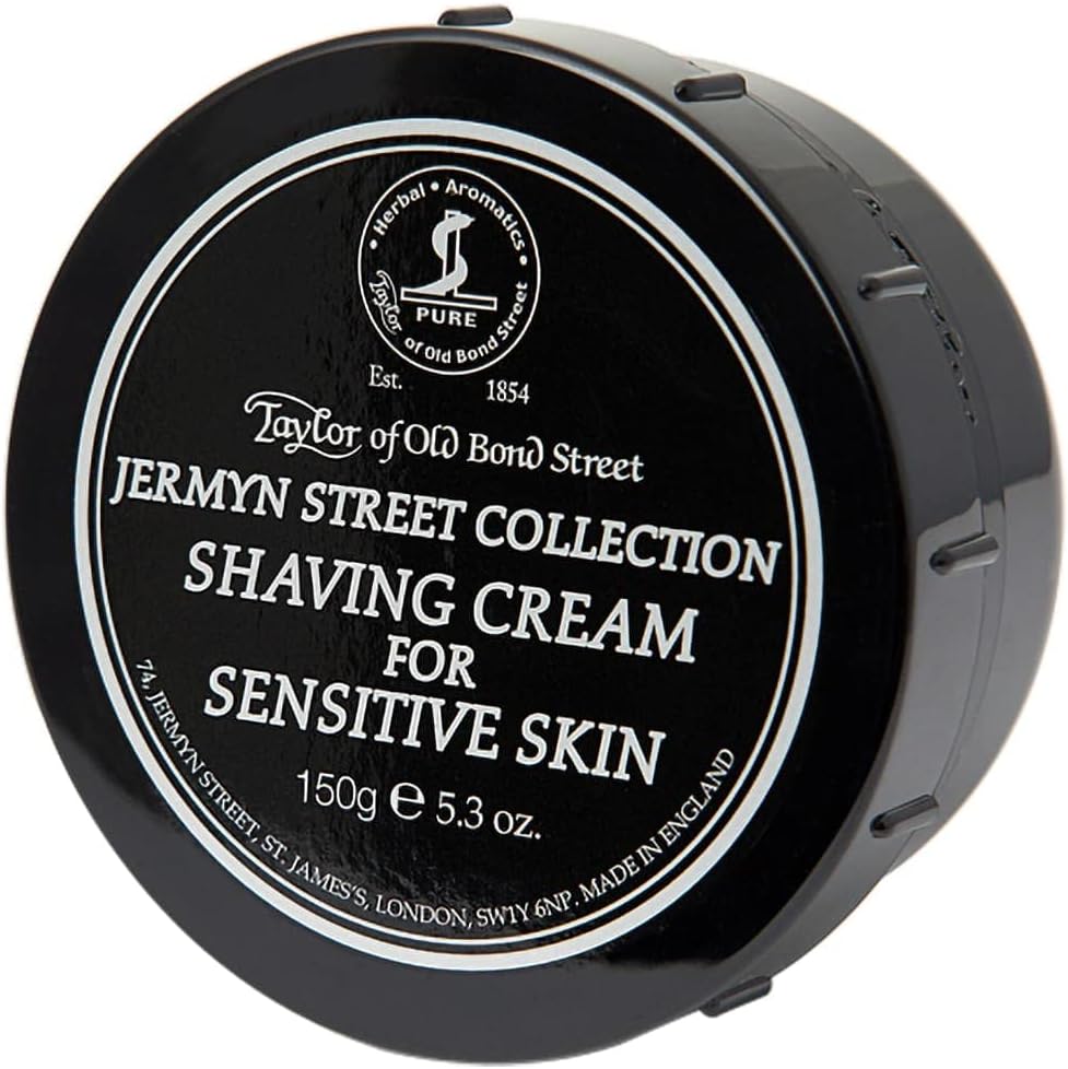 Taylor of Old Bond Street Jermyn Street Shaving Cream Sensitive 150g