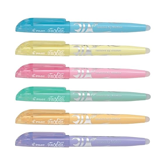 Pilot Frixion Light Pastell 6er-Set